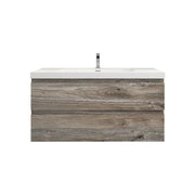 Moreno Bath BOW42 BOW 42" FLOATING BATHROOM VANITY WITH REINFORCED ACRYLIC SINK - view 9
