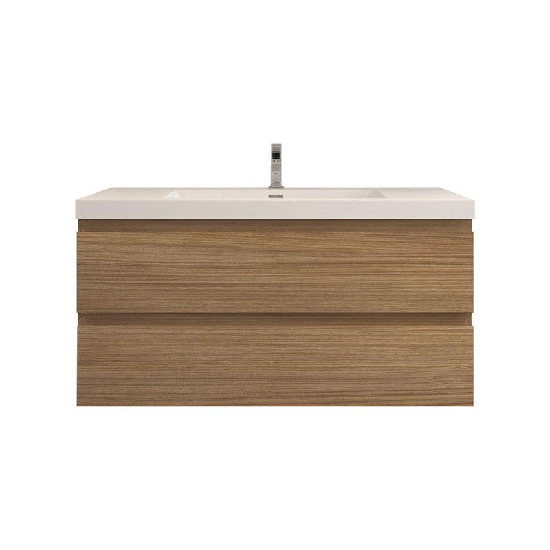 Moreno Bath BOW42 BOW 42" FLOATING BATHROOM VANITY WITH REINFORCED ACRYLIC SINK - view 10