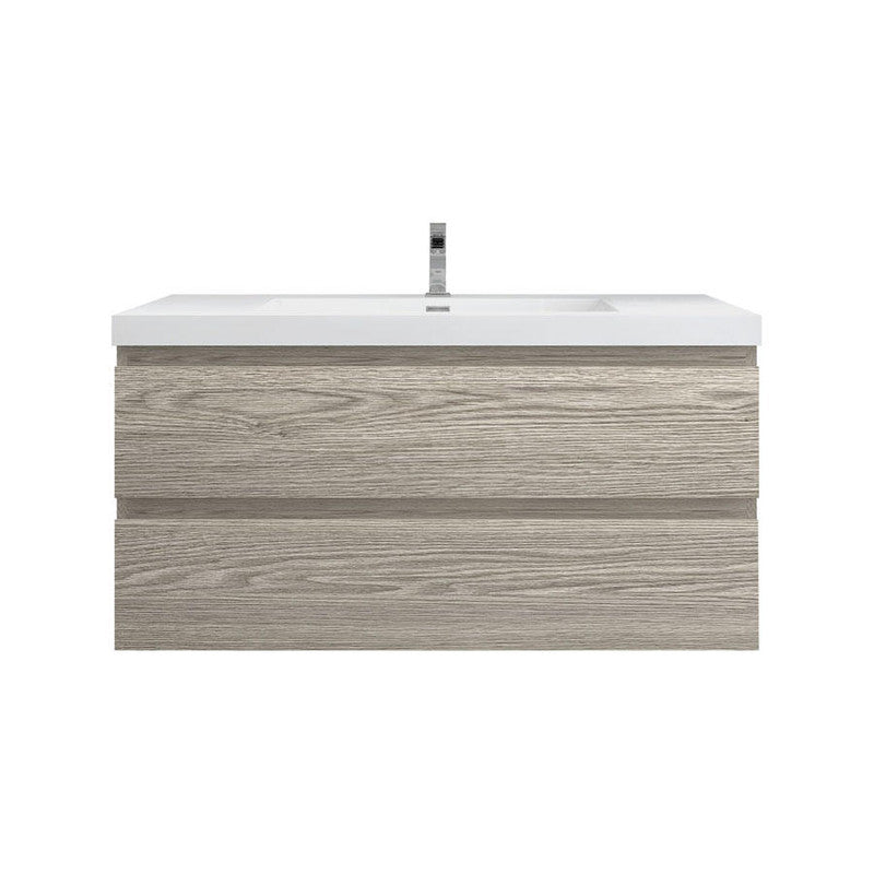 Moreno Bath BOW42 BOW 42" FLOATING BATHROOM VANITY WITH REINFORCED ACRYLIC SINK - view 11