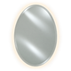 Afina RM-332-LED Radiance 24" W x 32" H Frameless Oval Bevel Wall Mirror with LED Backlighting