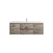 Moreno Bath BOW60 BOW 60" FLOATING BATHROOM VANITY WITH REINFORCED ACRYLIC SINGLE SINK TOP - view 11