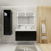 Moreno Bath FORTUNE48S Fortune 48" Floating Bathroom Vanity Set with Reinforced Acrylic Single Sink Top - view 19
