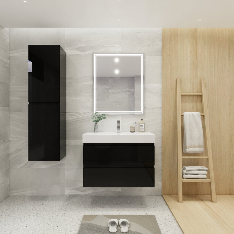 Moreno Bath FORTUNE36 Fortune 36" Floating Bathroom Vanity Set with Reinforced Acrylic Sink Top - view 20