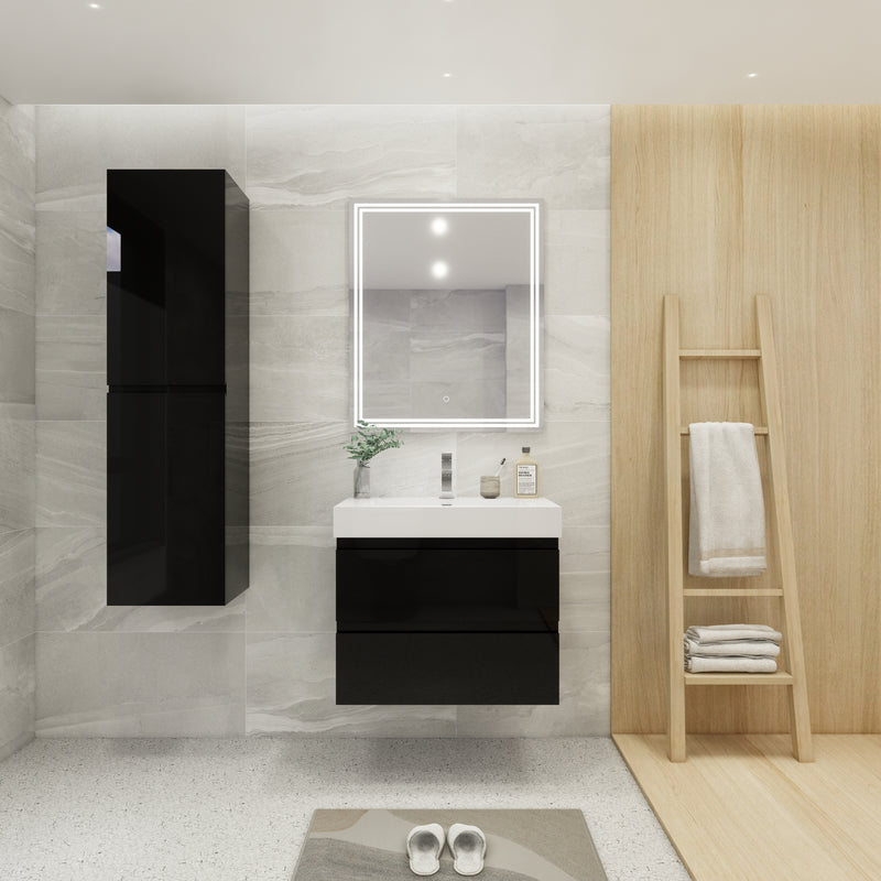 Moreno Bath FORTUNE30 Fortune 30" Floating Bathroom Vanity Set with Reinforced Acrylic Sink Top - view 20