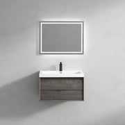Moreno Bath MIA30 MIA 30'' Floating Bathroom Vanity Set With Single Sink Acrylic Top - view 12
