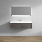 Moreno Bath MIA60S MIA 60'' Floating Bathroom Vanity Set With Single Sink Acrylic Top - view 12