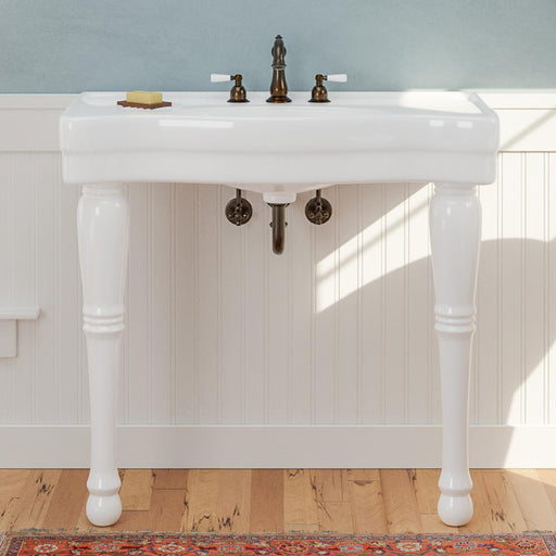 36" Oceana Vitreous China Console Sink