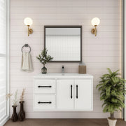 Victoria 36L Matte White
