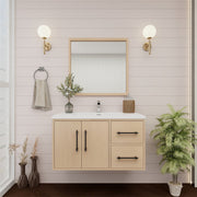 Victoria 36R Yellow Oak