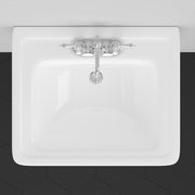 38" Tall Tifton 100 Vitreous China Pedestal Sink