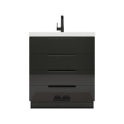 Carla 30 Gloss Black