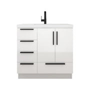 Carla 36L Gloss White