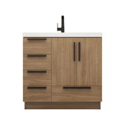 Carla 36L Dark French Oak