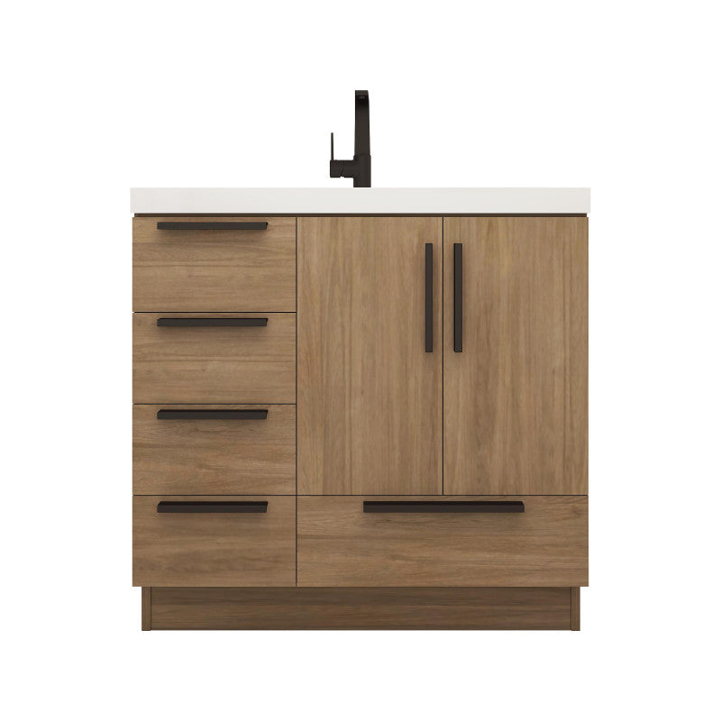 Carla 36L Dark French Oak