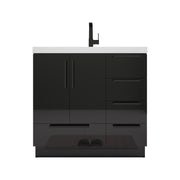 Carla 36R Gloss Black
