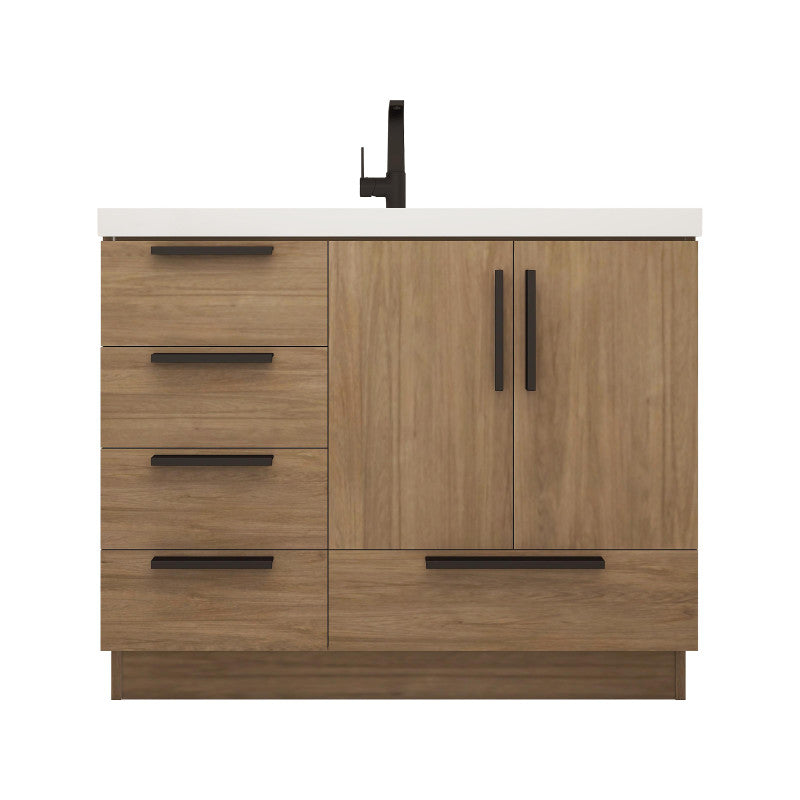 Carla 42L Dark French Oak