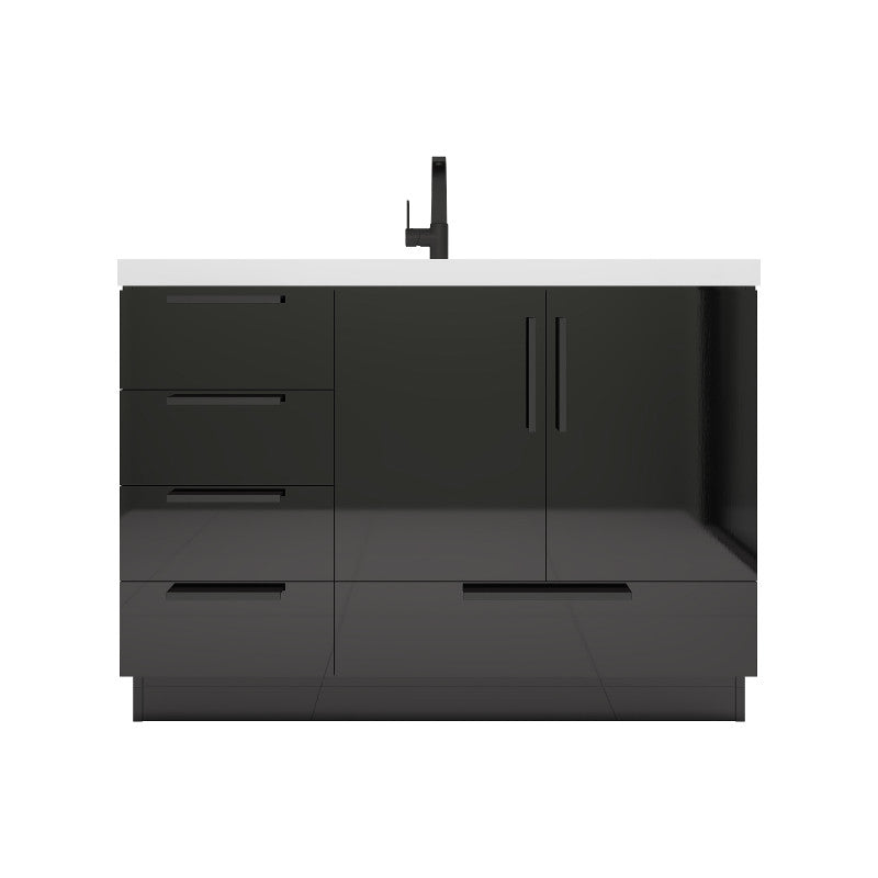 Carla 48 Gloss Black