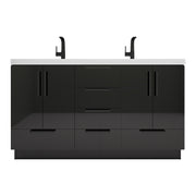 Carla 60D Gloss Black