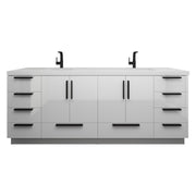Carla 84 Gloss White