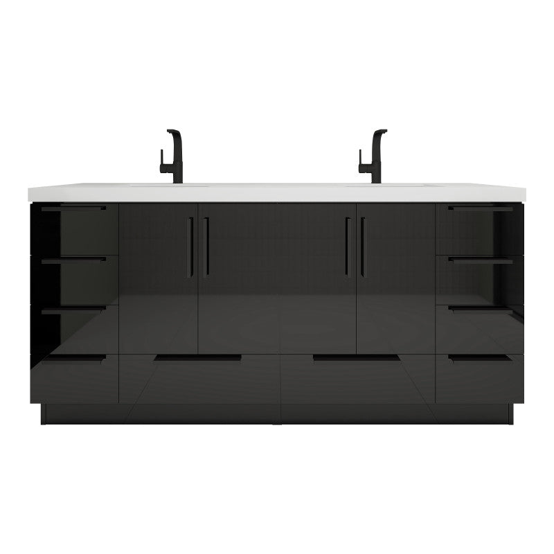 Carla 72 Gloss Black