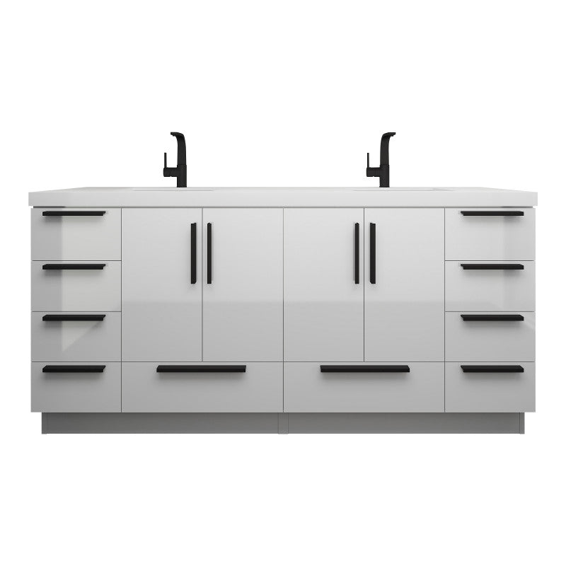 Carla 72 Gloss White