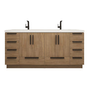Carla 72 Dark French Oak