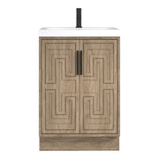 Moreno Bath BELLA-24 Bella 24" Freestanding Bathroom Vanity with Sink Top - view 12