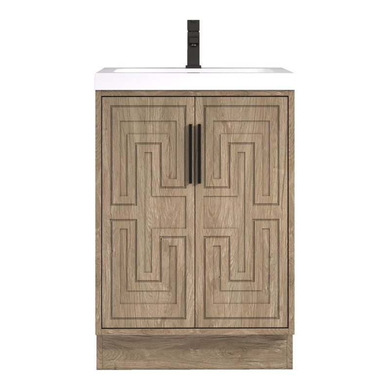 Moreno Bath BELLA-24 Bella 24" Freestanding Bathroom Vanity with Sink Top - view 12