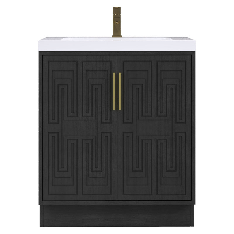 Moreno Bath BELLA-30 Bella 30" Freestanding Bathroom Vanity with Sink Top - view 13