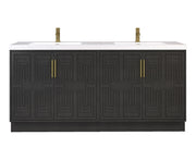 Moreno Bath BELLA-72D Bella 72" Freestanding Bathroom Vanity with Double Sink Top - view 14