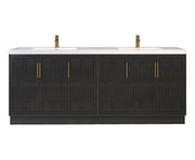 Moreno Bath BELLA-84D Bella 84" Freestanding Bathroom Vanity with Double Sink Top - view 14