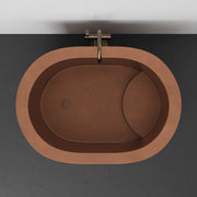 Magnus 157421 48" Fisk Antique Hammered Copper Japanese Soaking Tub - view 4