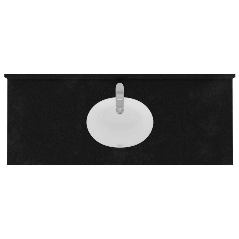 Magnus 138875 48" Narrow Mission 6 Drawer Unfinished Red Oak Vanity for Undermount Sink - 34" Height