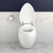 Trone STY1 Neoluxe Smart Bidet Toilet with Voice Control, ToeTouch, Auto Open and Close Lid and Heated Seat - Classic White - view 4