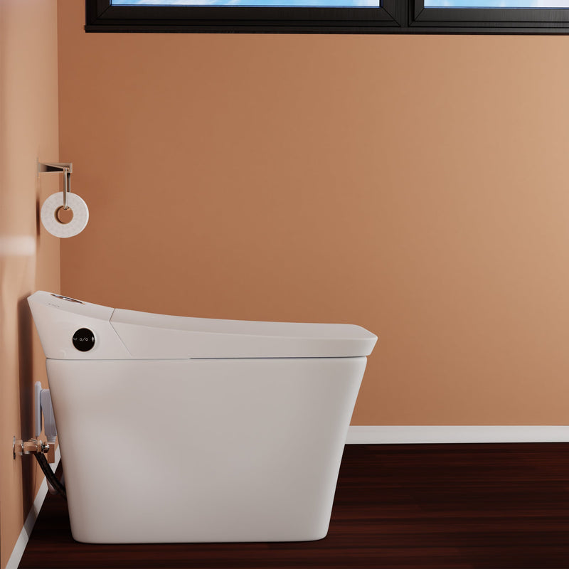 Trone STCH Tahum Smart Bidet Toilet with ToeTouch, Auto Open and Close Lid, Auto Flush and Heated Seat - White - view 3