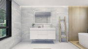 Moreno Bath FORTUNE60S Fortune 60" Floating Bathroom Vanity Set with Reinforced Acrylic Single Sink Top - view 11