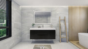 Moreno Bath FORTUNE60S Fortune 60" Floating Bathroom Vanity Set with Reinforced Acrylic Single Sink Top - view 12