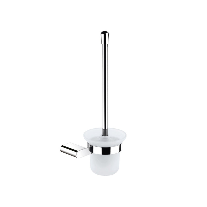 Kube Bath 5088 Aqua Chiaro Wall Mounted Toilet Brush, Chrome