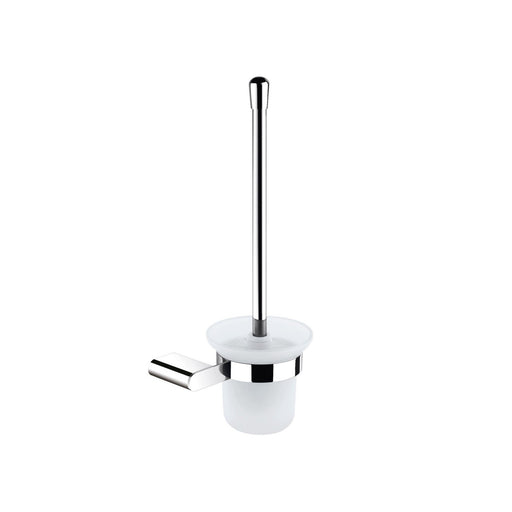 Kube Bath 5088 Aqua Chiaro Wall Mounted Toilet Brush, Chrome