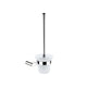 Kube Bath 5088 Aqua Chiaro Wall Mounted Toilet Brush, Chrome