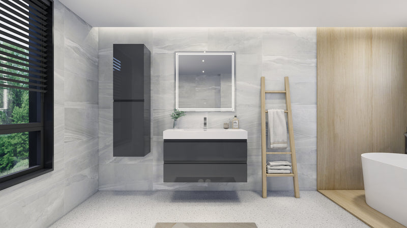 Moreno Bath FORTUNE42 Fortune 42" Floating Bathroom Vanity Set with Reinforced Acrylic Sink Top - view 15