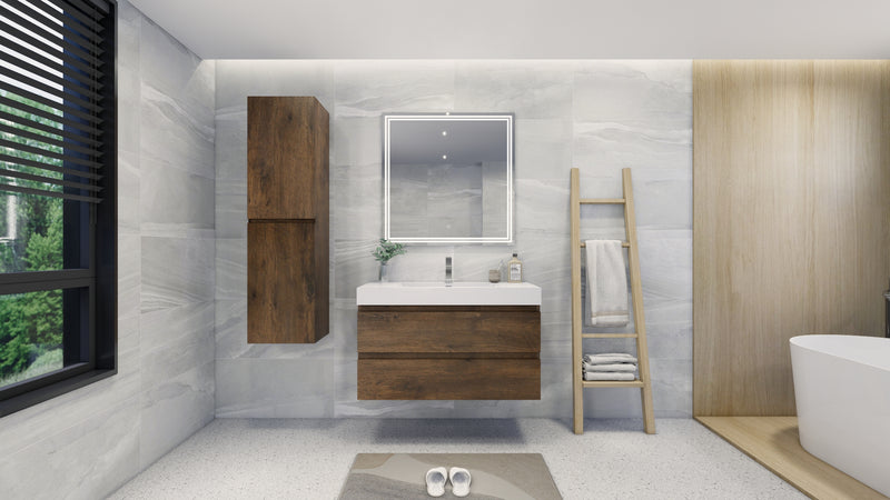 Moreno Bath FORTUNE42 Fortune 42" Floating Bathroom Vanity Set with Reinforced Acrylic Sink Top - view 13