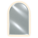 Afina RM-525-LED Radiance 16" W x 25" H Frameless Arch Top Bevel Wall Mirror with LED Backlighting