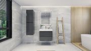 Moreno Bath FORTUNE30 Fortune 30" Floating Bathroom Vanity Set with Reinforced Acrylic Sink Top - view 15