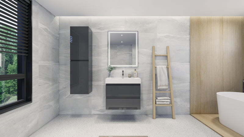 Moreno Bath FORTUNE30 Fortune 30" Floating Bathroom Vanity Set with Reinforced Acrylic Sink Top - view 15