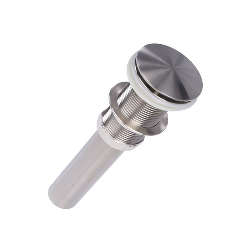 Nantucket Sinks Brushed Nickel Finish Umbrella Drain NS-UDBN