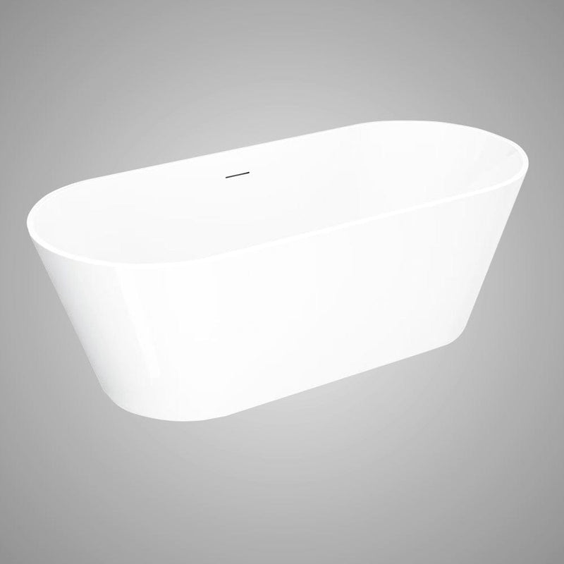 59" Wilmington Acrylic Freestanding Tub with Insulation