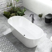 59" Wilmington Acrylic Freestanding Tub with Insulation
