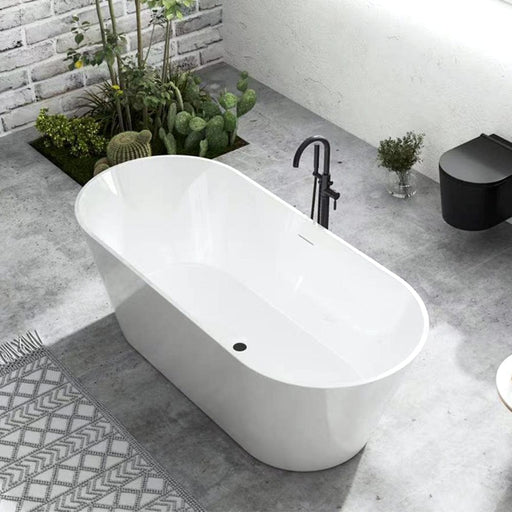 59" Wilmington Acrylic Freestanding Tub with Insulation