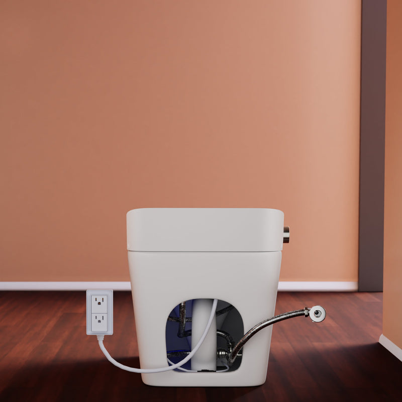 Trone STCH Tahum Smart Bidet Toilet with ToeTouch, Auto Open and Close Lid, Auto Flush and Heated Seat - White - view 7